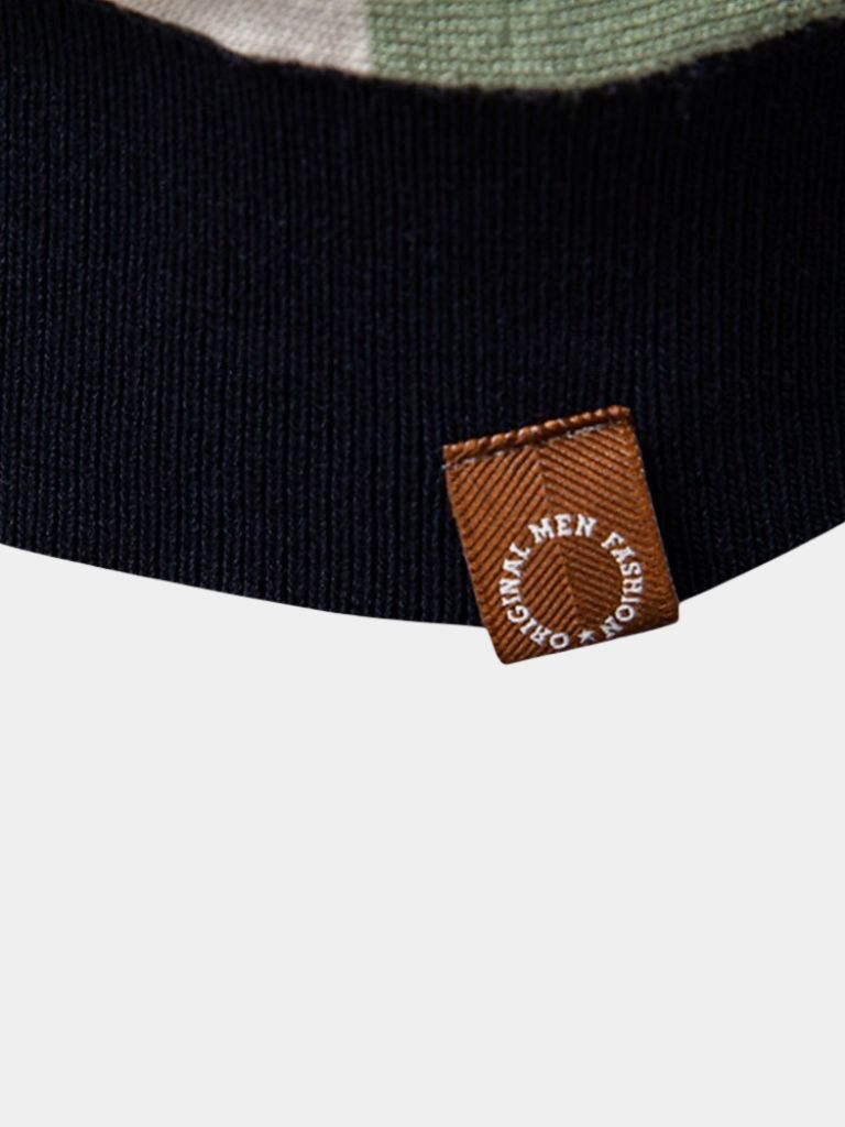 Retro Streifen Polo – Stilvolles Design für jeden Anlass