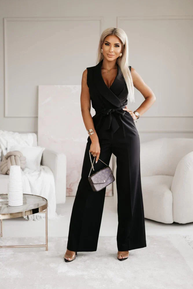 Eleganter Damen Jumpsuit - Vielseitig Für Hochzeiten & Anlässe-2