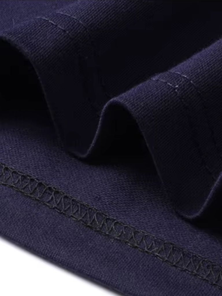 Langarm gestreiftes Polo-Shirt für stilbewusste Herren