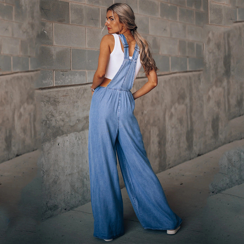Eleganter Damen Jumpsuit Für Sommer - Stilvolle Eleganz & Komfort-3
