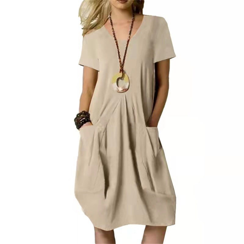 Variant image for Elegantes Knielanges Damenkleid Antje Für Sommerliche Anlässe-17