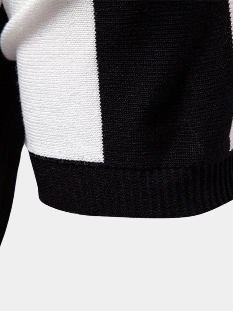Navy Streifen Polo – Stilvolle Herrenmode für jeden Anlass