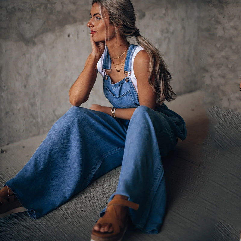 Eleganter Damen Jumpsuit Für Sommer - Stilvolle Eleganz & Komfort-4