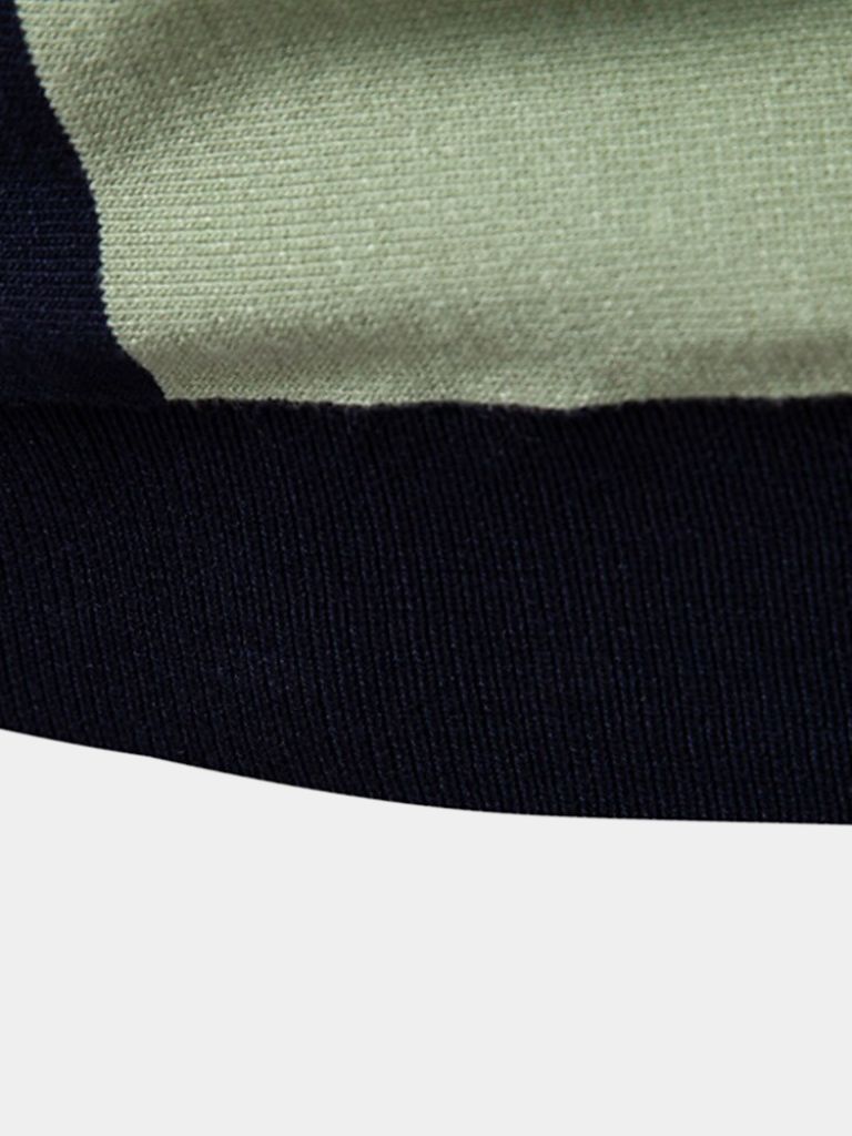 Retro Streifen Polo – Stilvolles Design für jeden Anlass