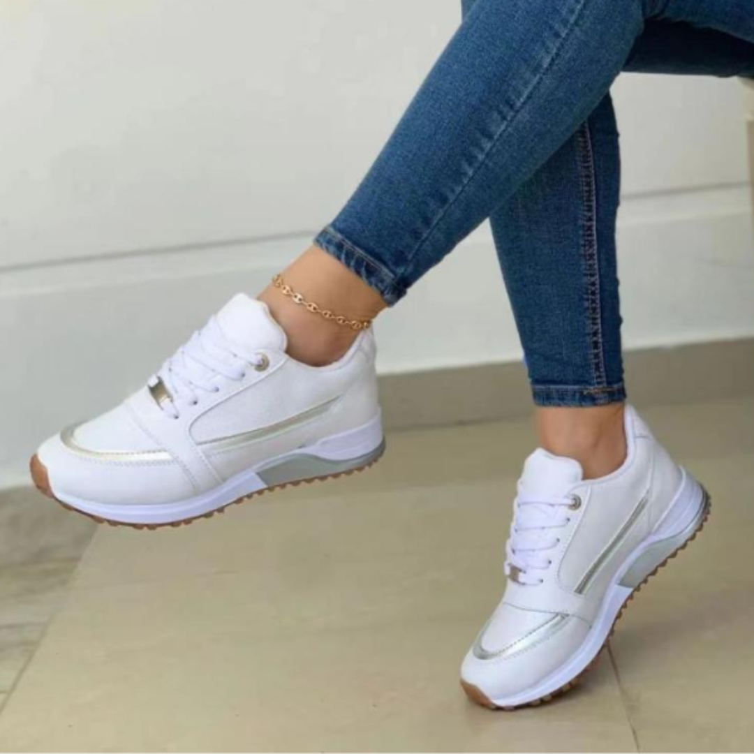 Stilvolle Poppy Turnschuhe Damen – Weiße Sneaker für Komfort-3