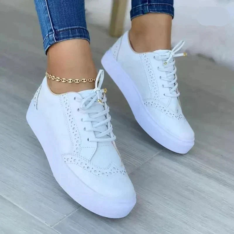 Weiße Sneaker Damen Isadora – Komfortable Turnschuhe für Stil-5