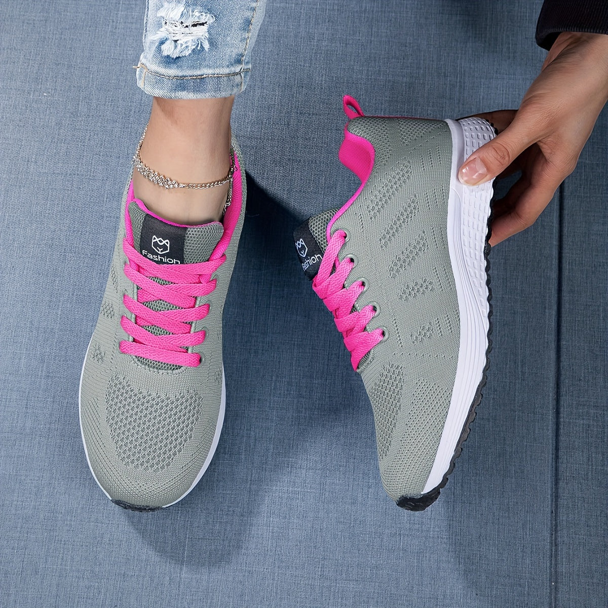Variant image for Megan Atmungsaktive Sportschuhe Damen im Camouflage-Design-46