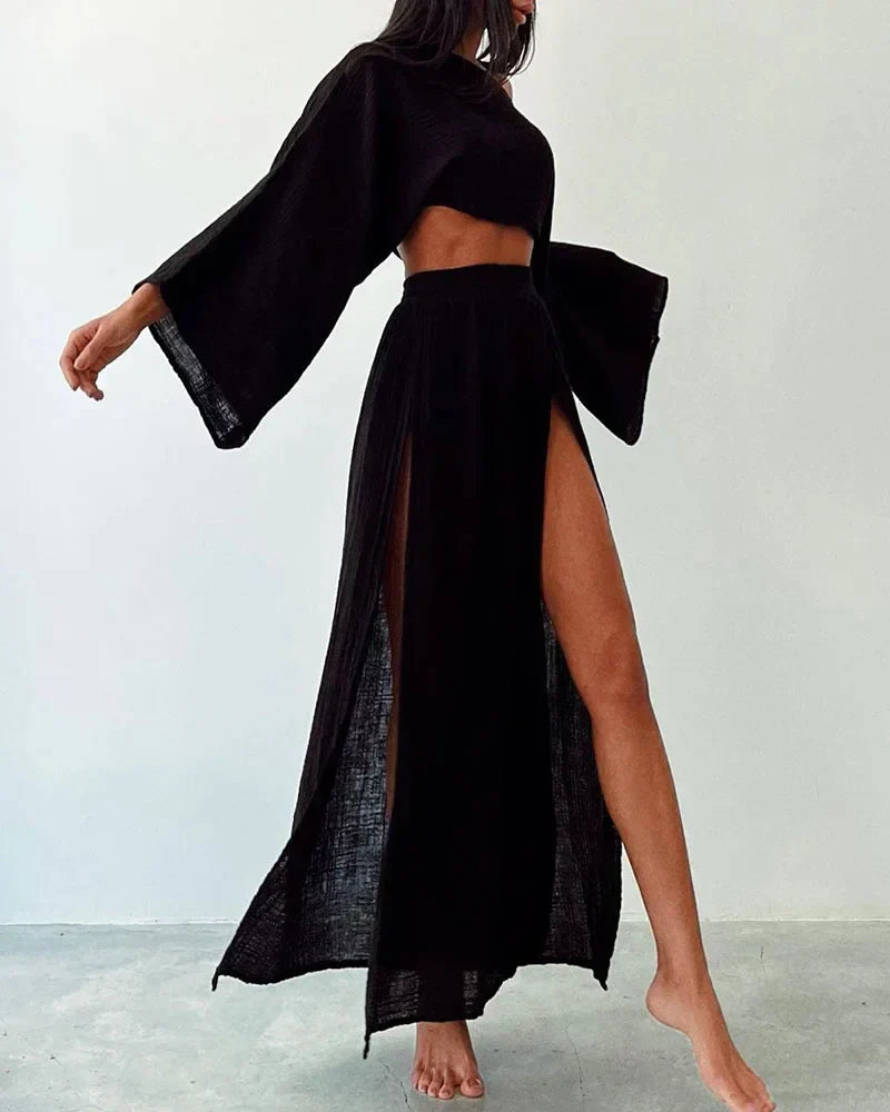 Variant image for Elegantes Zweiteiliges Damen Set Evelym – Stilvoll & Komfortabel-19