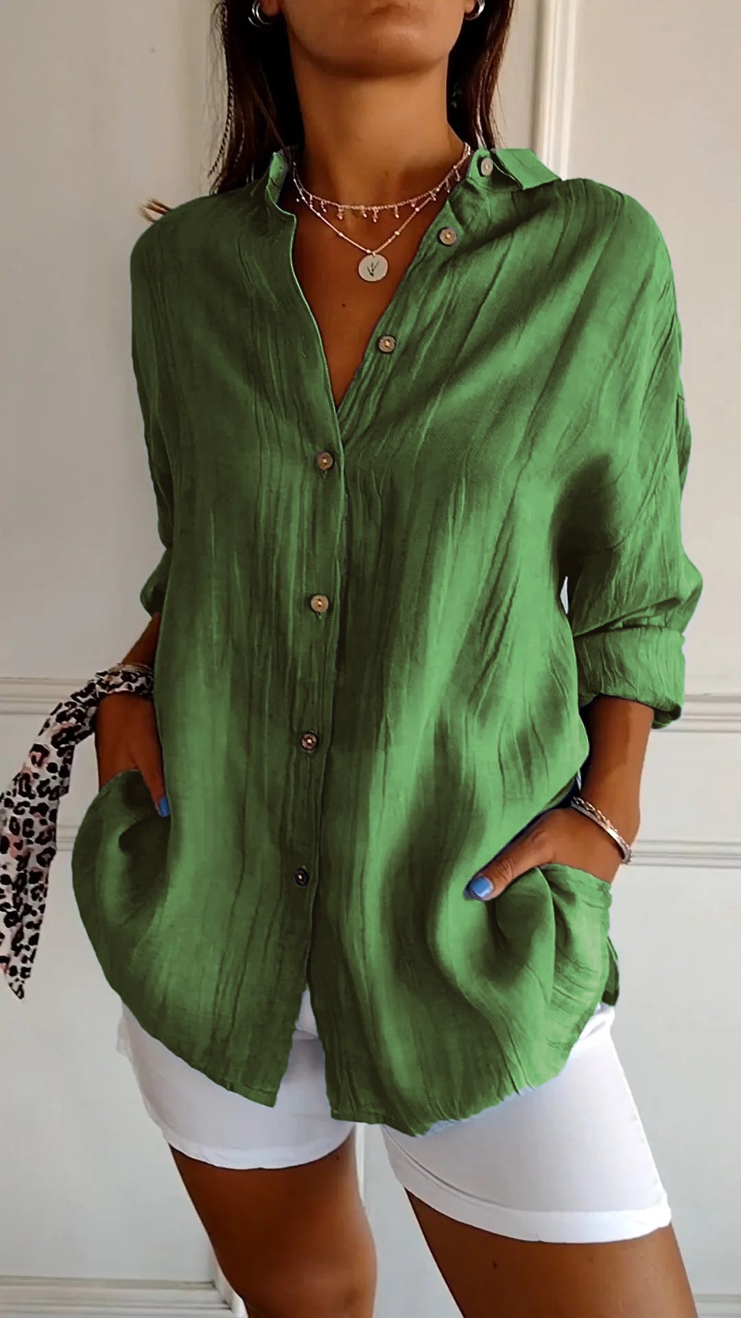 Variant image for Nira Damen Bluse Langarm – Elegantes Sommerdesign für Damen-50