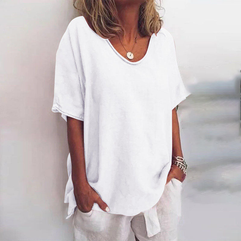 Beatrice Damenbluse - Elegante, Atmungsaktive Bluse für Sommer-3