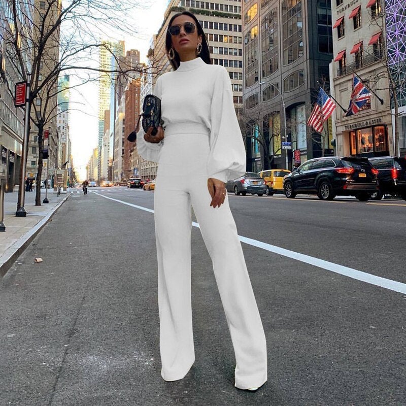 Eleganter Damen Jumpsuit mit Halber Kragen für Hochzeiten-3