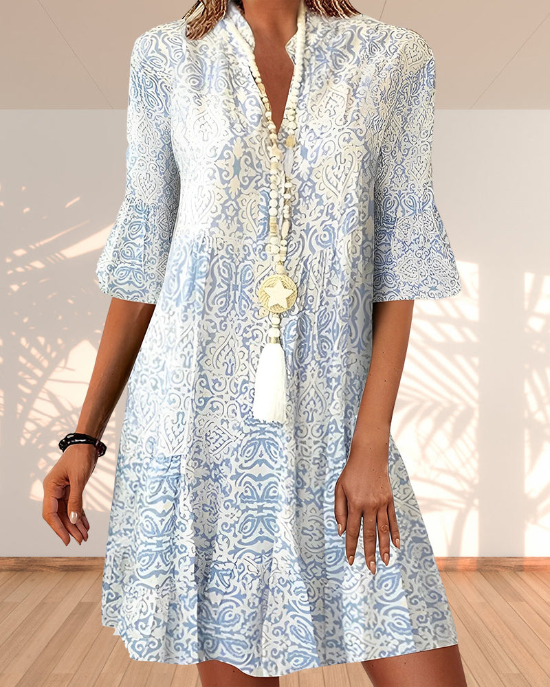 Elegantes Kurzes Damenkleid – Vielseitiges Festliches Kleid-1