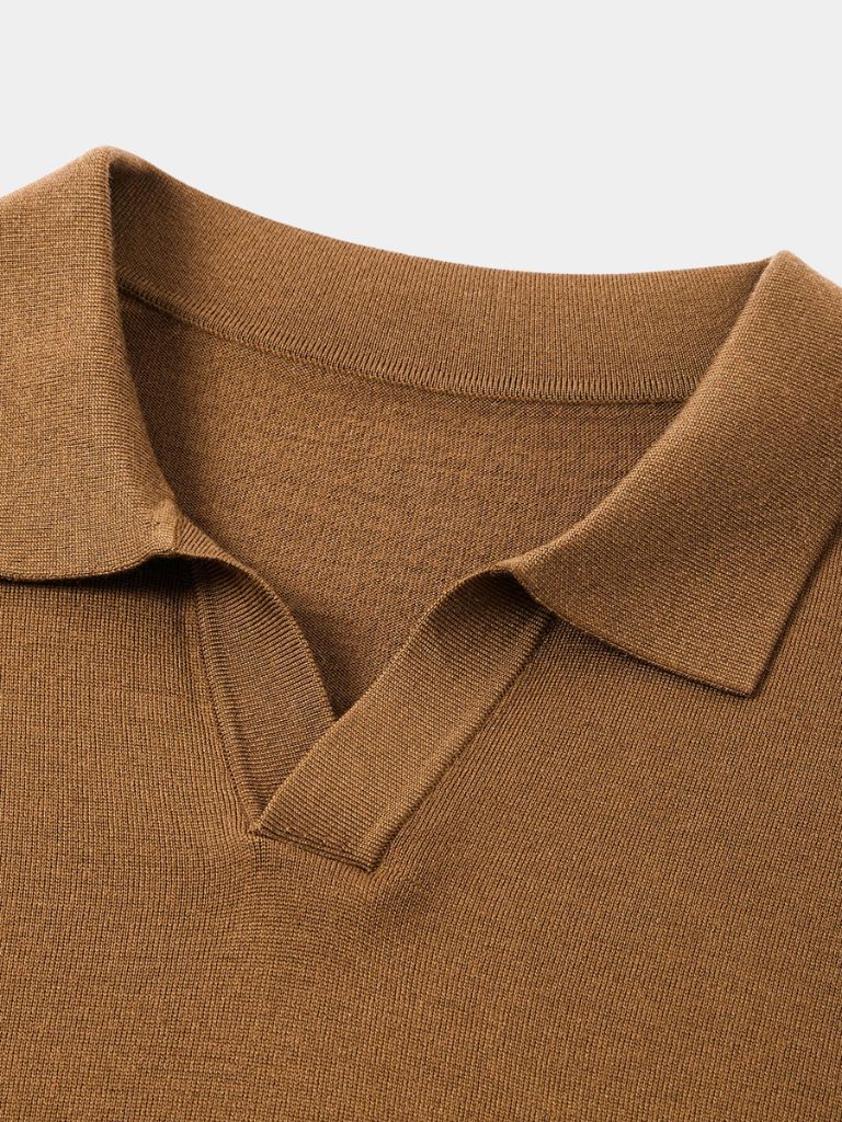 Royal Comfort Langarm-Polo für Herren – Stilvoller Tragekomfort