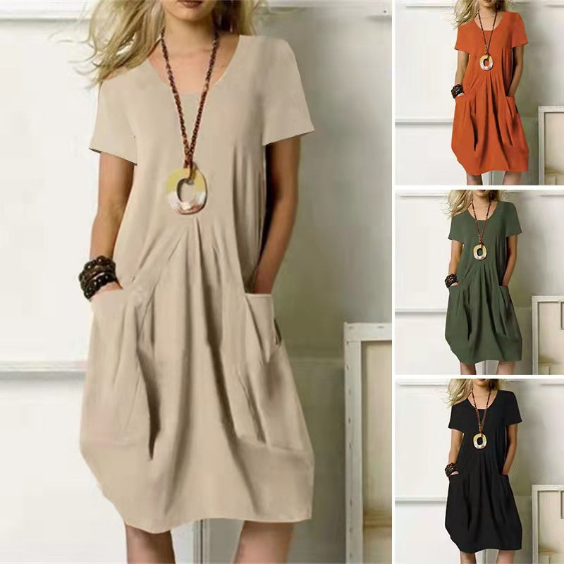 Elegantes Knielanges Damenkleid Antje Für Sommerliche Anlässe-2