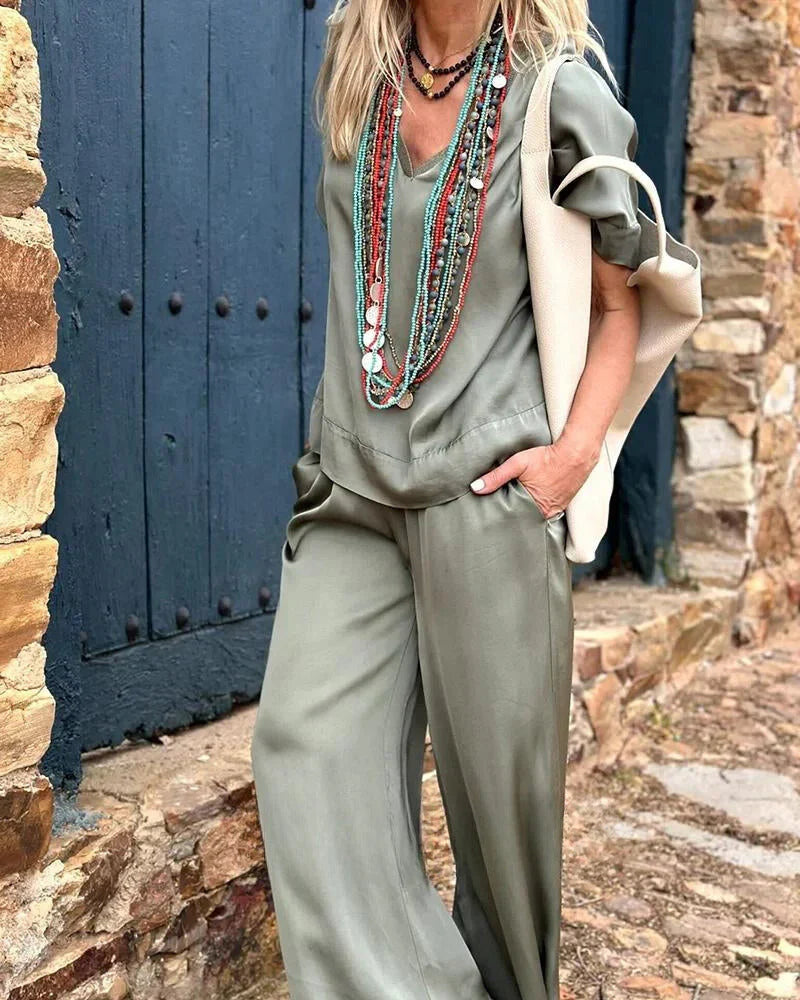 Zweiteiliges Damen-Set Ophelia – Elegantes Outfit Für Jeden Anlass