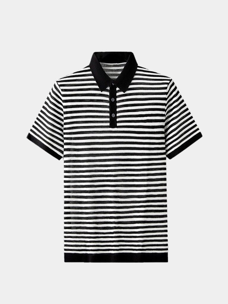 Streifen Klassik Polo - Eleganz und Komfort für jeden Anlass