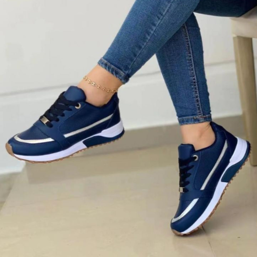 Stilvolle Poppy Turnschuhe Damen – Weiße Sneaker für Komfort-2