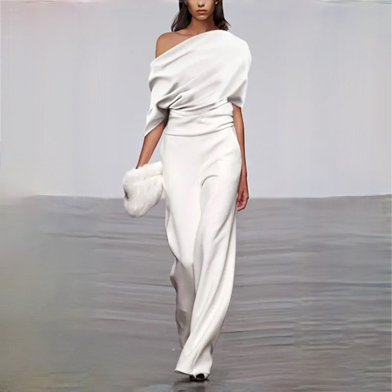 Eleganter Jumpsuit Damen für Hochzeit und Sommeranlässe-1