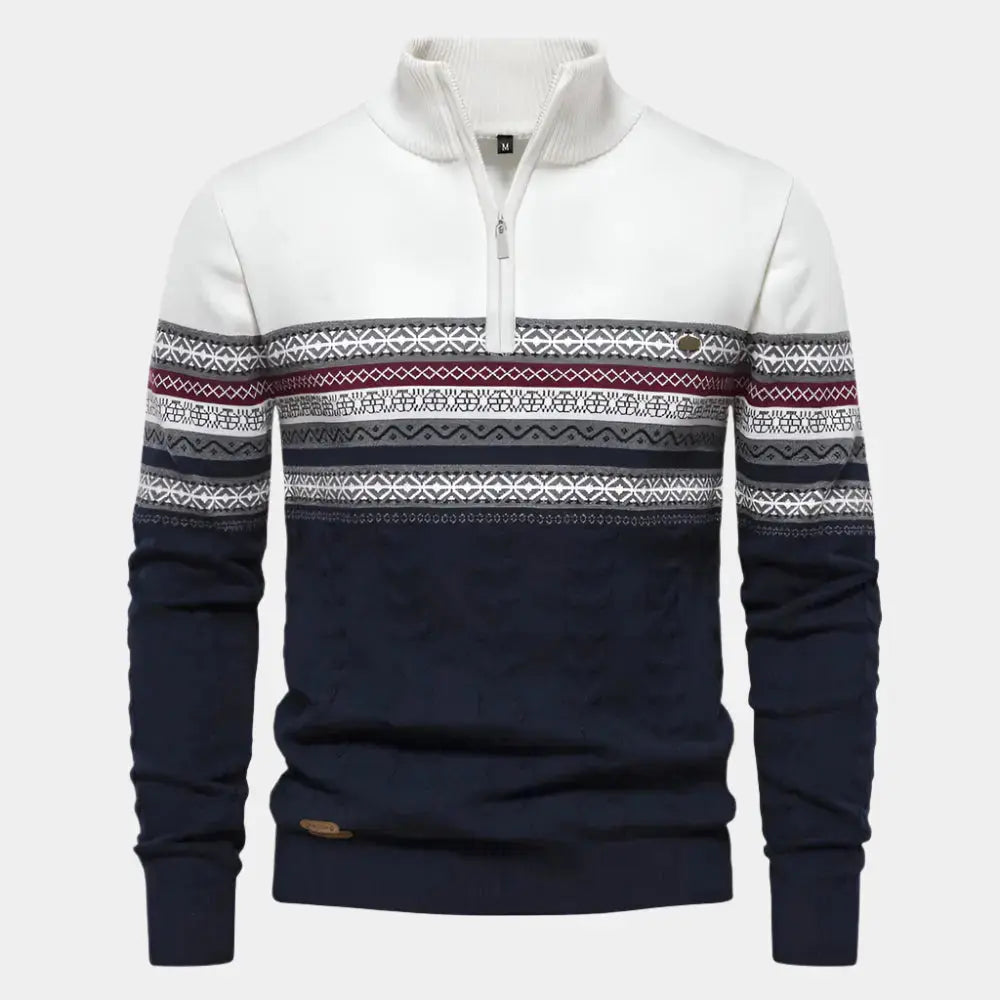 ZVNT Sweater Halbzip Pullover für Herren - Stilvoller Komfort & Vielseitigkeit