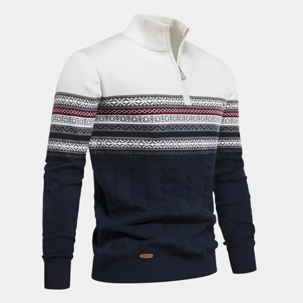 ZVNT Sweater Halbzip Pullover für Herren - Stilvoller Komfort & Vielseitigkeit