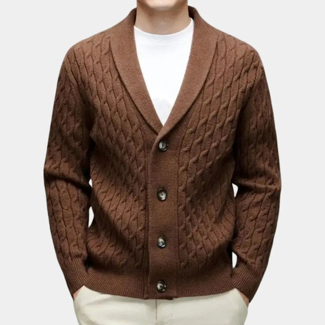 ZVNT Sweater Klassischer Gemütlicher Cardigan – Stilvoller Komfort für jeden Tag