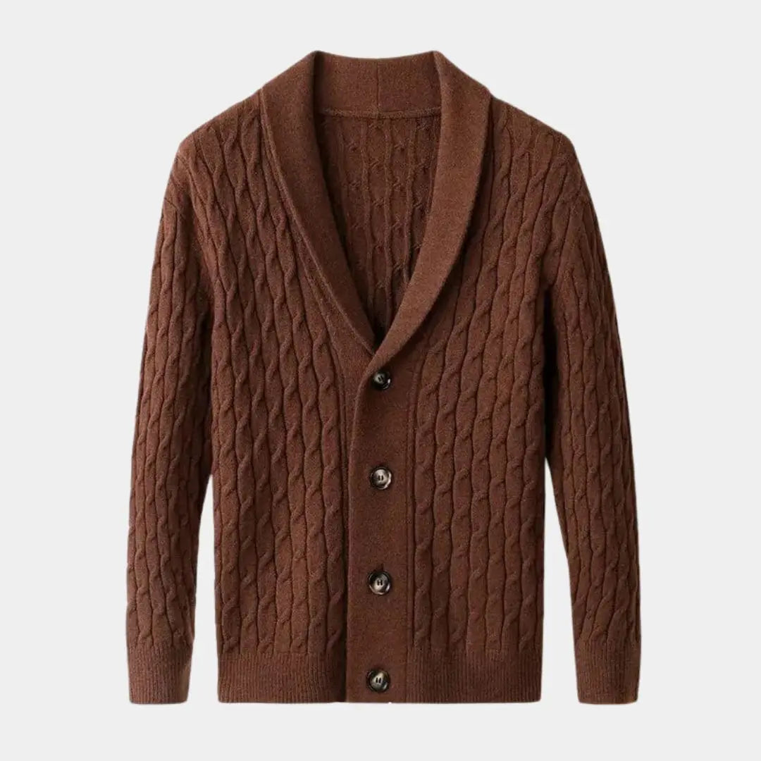 ZVNT Sweater Klassischer Gemütlicher Cardigan – Stilvoller Komfort für jeden Tag