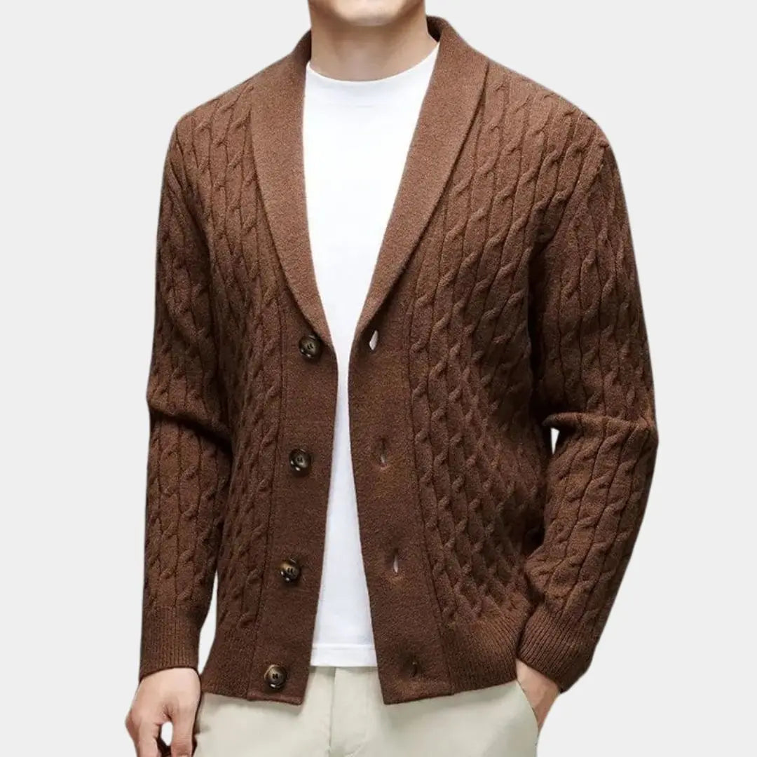 ZVNT Sweater Klassischer Gemütlicher Cardigan – Stilvoller Komfort für jeden Tag