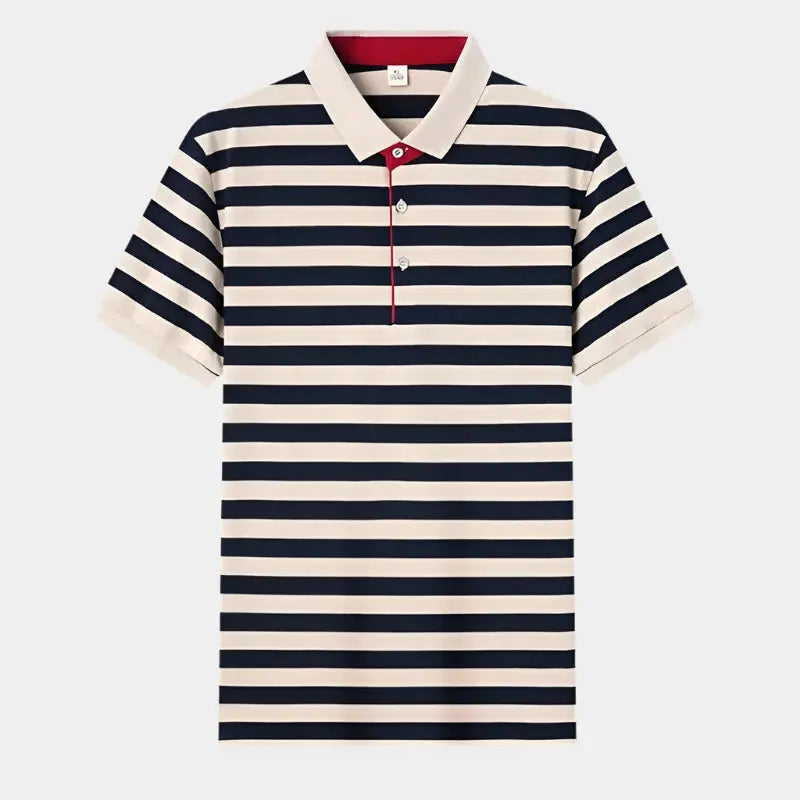 ZVNT polo Sommer Streifen Polo-Shirt – Stilvoller Komfort für jeden Anlass