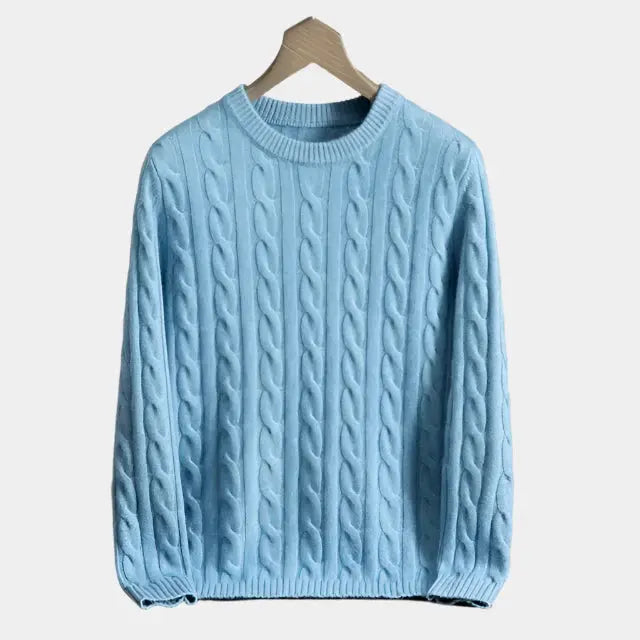 ZVNT sweater Essentieller Kaschmirpullover – Luxuriöser Komfort & Stil