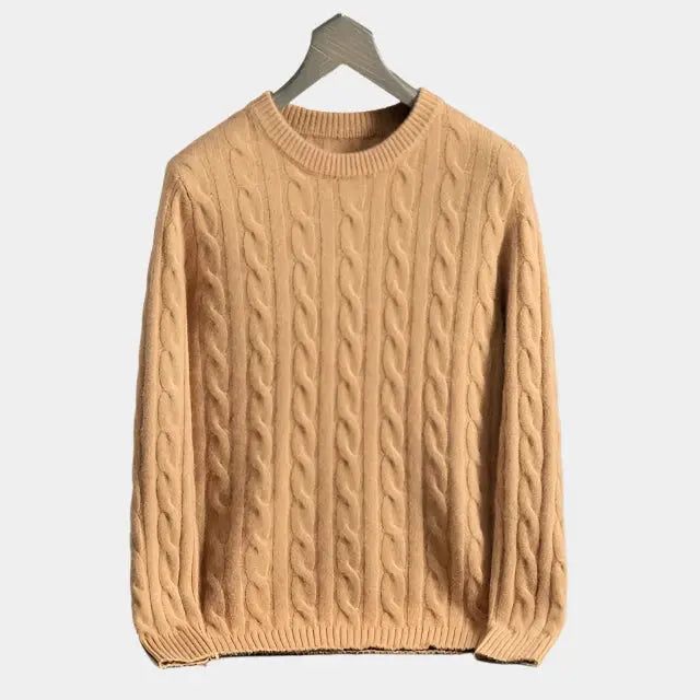 ZVNT sweater Essentieller Kaschmirpullover – Luxuriöser Komfort & Stil