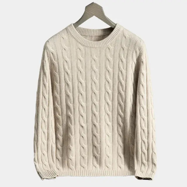 ZVNT sweater Essentieller Kaschmirpullover – Luxuriöser Komfort & Stil