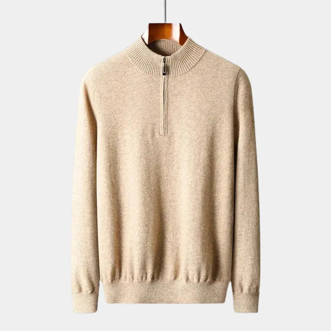 ZVNT sweater Merino Halbzip Pullover – Luxuriös, Atmungsaktiv & Warm