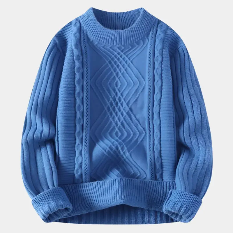 ZVNT sweater Minimalistischer Texturierter Pullover – Stilvoller Komfort für Jeden Tag