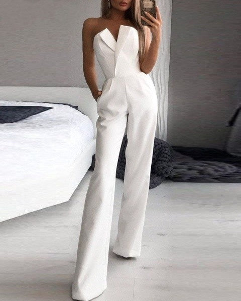 Eleganter Damen Jumpsuit Für Hochzeiten – Stilvoll & Vielseitig-2