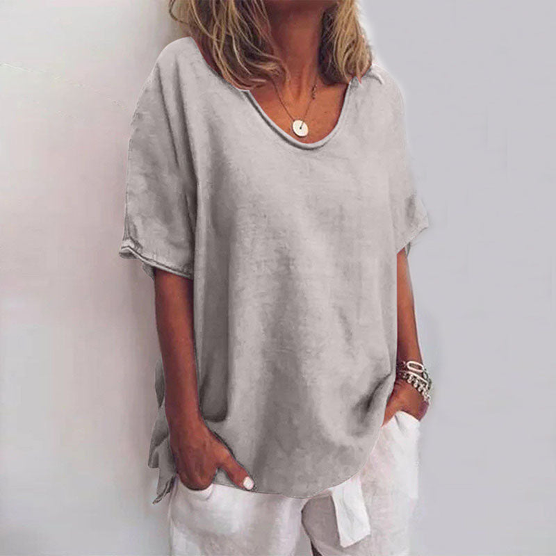 Beatrice Damenbluse - Elegante, Atmungsaktive Bluse für Sommer-2
